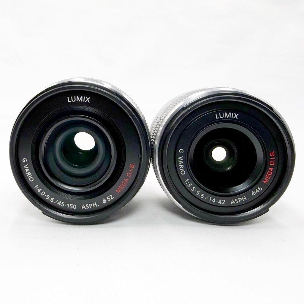 【美品】パナソニック DMC-GF6W ダブルズームキット ミラーレス カメラ