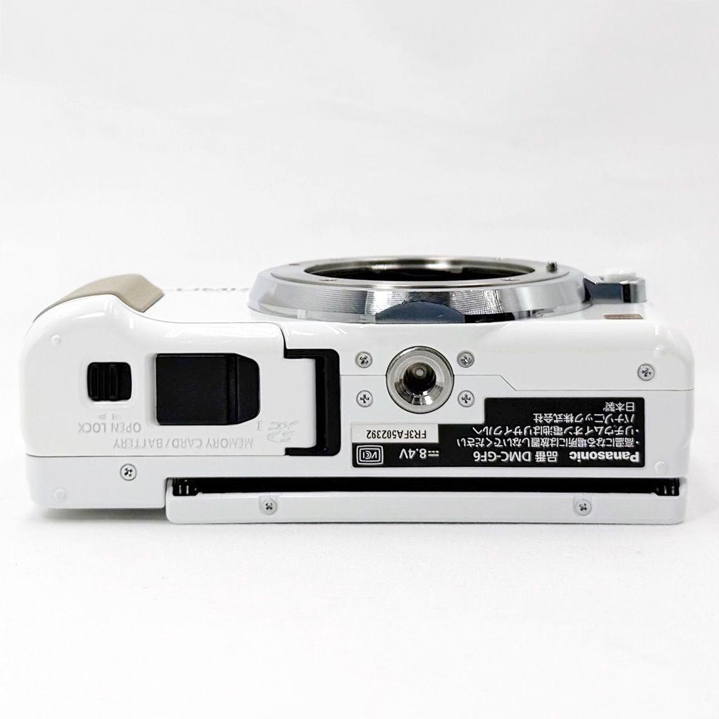 【美品】パナソニック DMC-GF6W ダブルズームキット ミラーレス カメラ