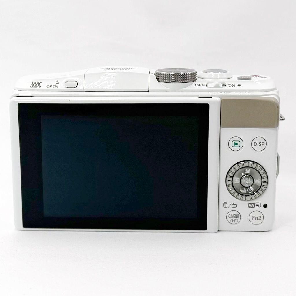 【美品】パナソニック DMC-GF6W ダブルズームキット ミラーレス カメラ
