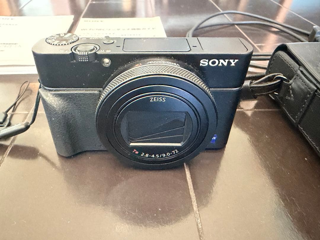 F*U様 SONY Cyber-shot 4Kデジタルカメラ　本革ケース付