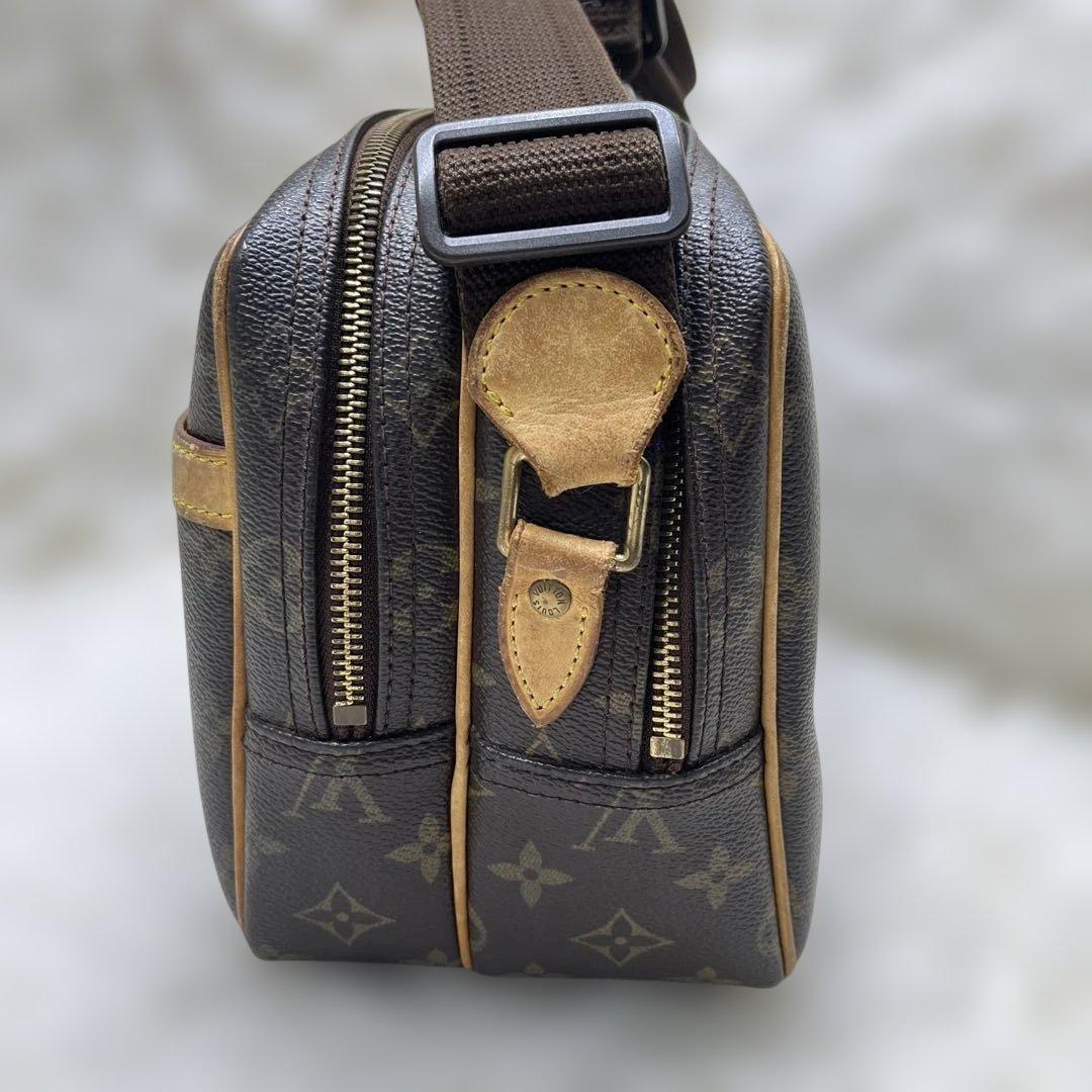 美品 LOUIS VUITTON リポーターPM モノグラム M45254