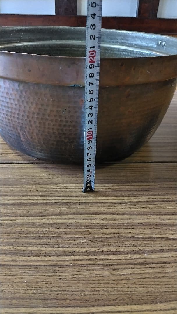 銅鍋？　特大　プロ用　両手鍋