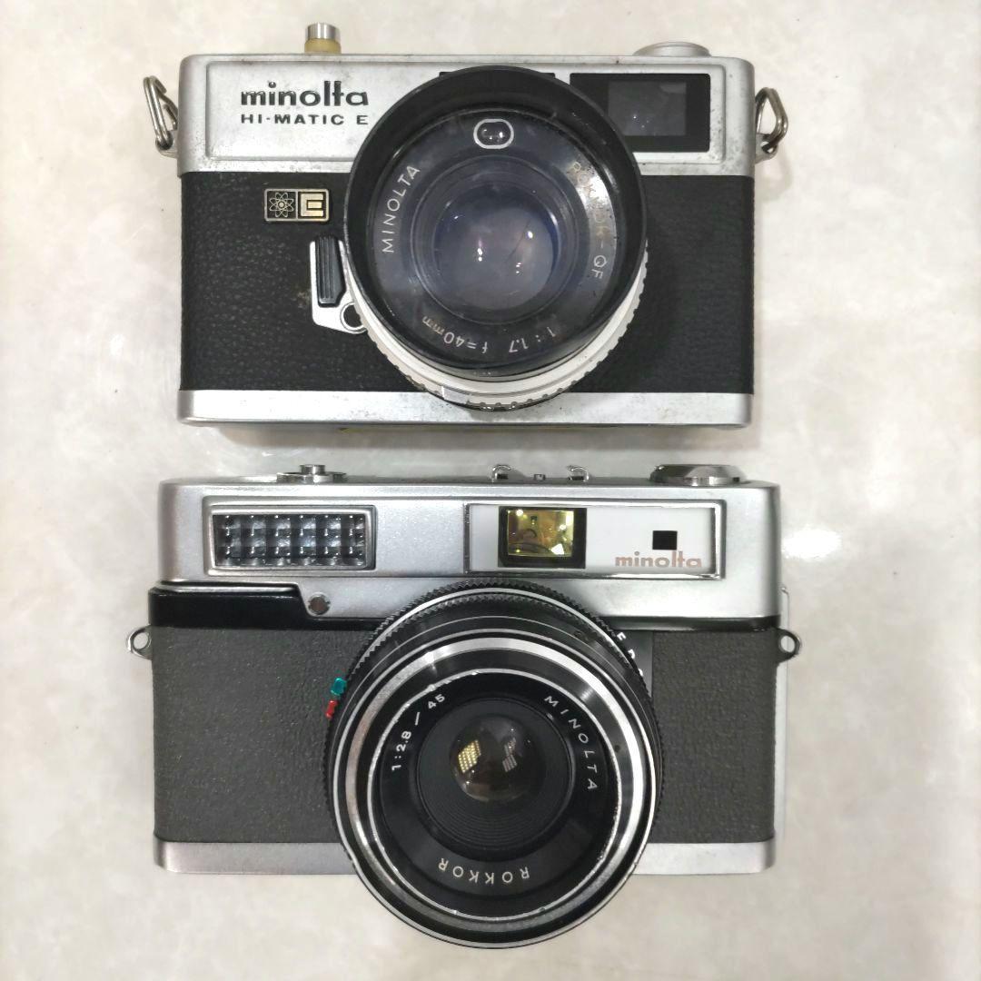 【ジャンク品】昭和レトロ レンジファインダーカメラ 7台 まとめ