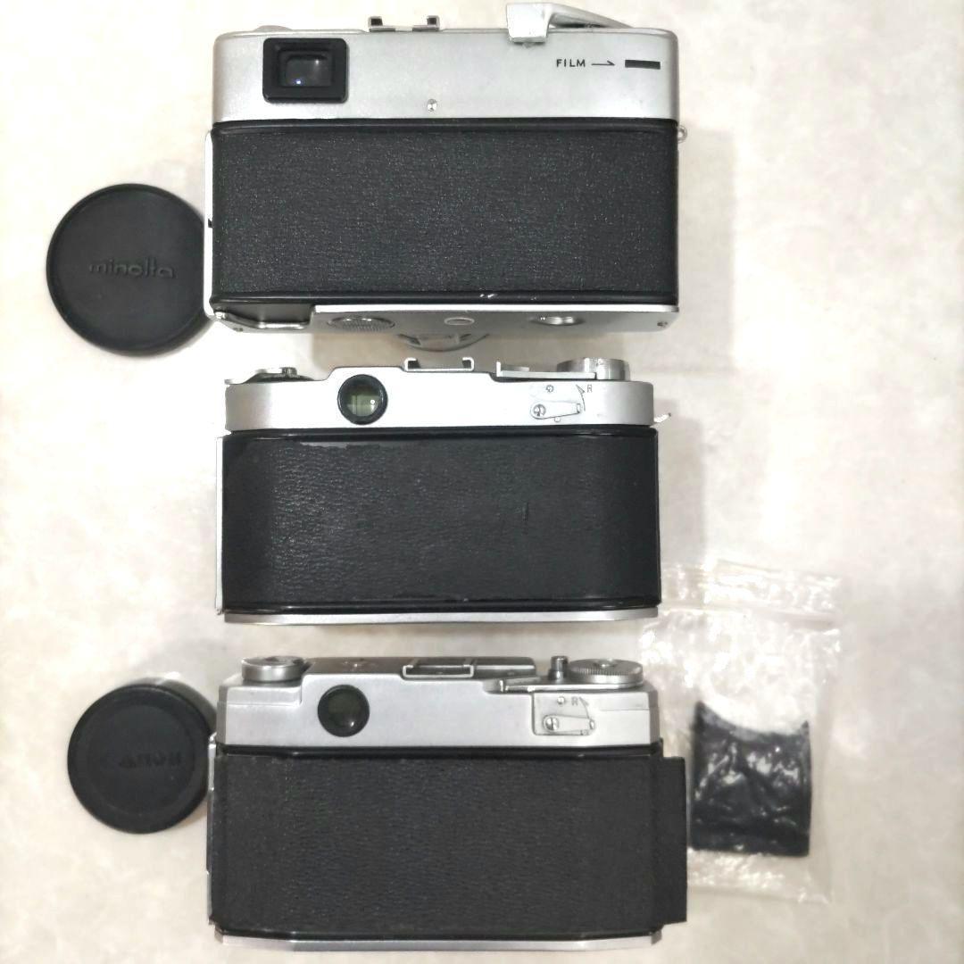 【ジャンク品】昭和レトロ レンジファインダーカメラ 7台 まとめ