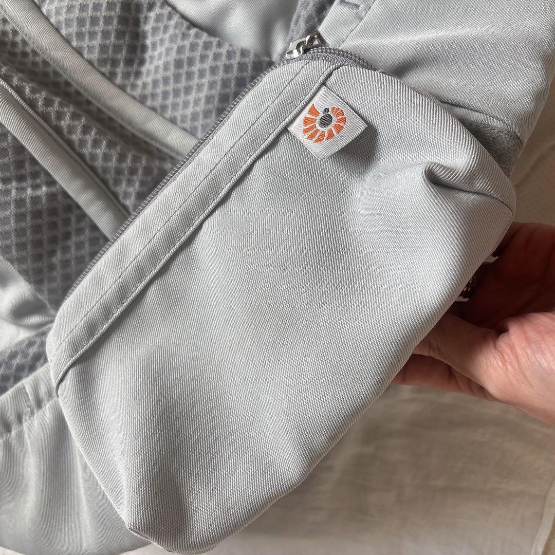 エルゴベビー オムニブリーズ 抱っこ紐 メッシュ パールグレー ergobaby