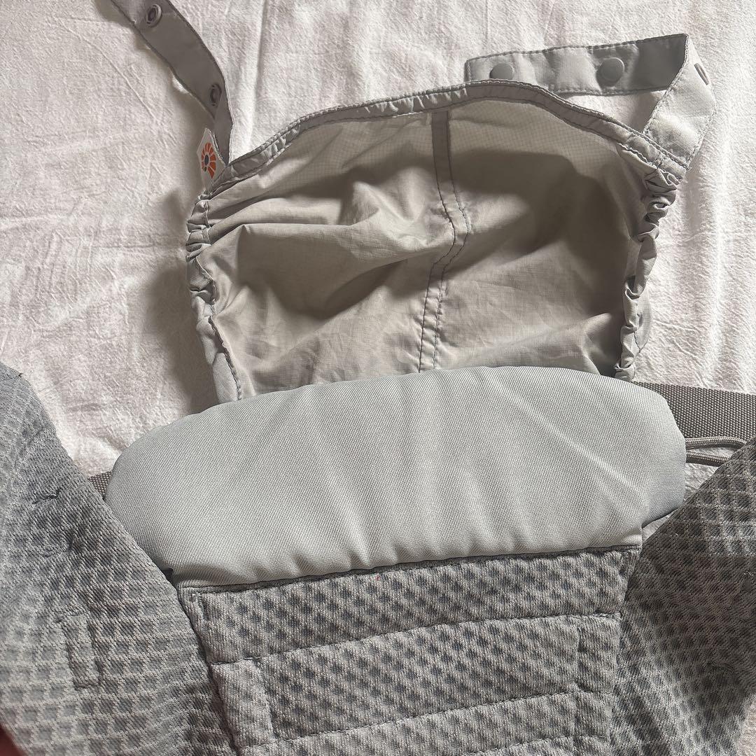 エルゴベビー オムニブリーズ 抱っこ紐 メッシュ パールグレー ergobaby