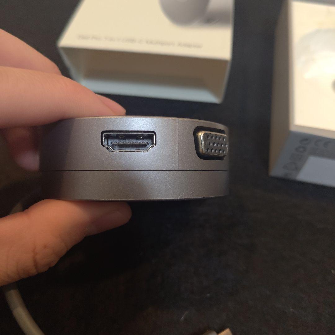 4K対応 USBハブ DELL Pro 7-in-1 USB-C マルチポート