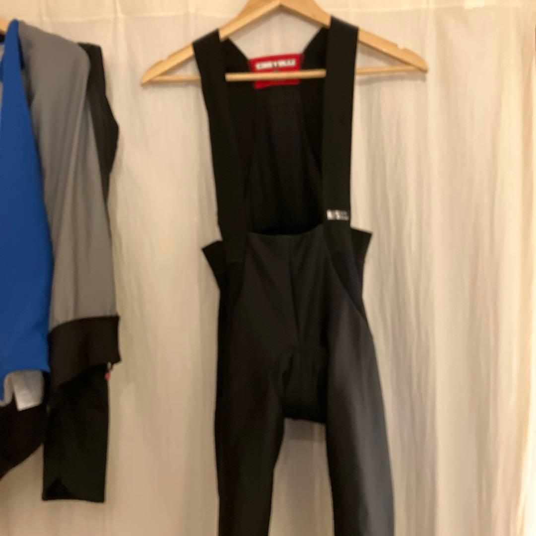 美品 カステリ GORE-TEX ジャケット ビブタイツセット Lサイズ