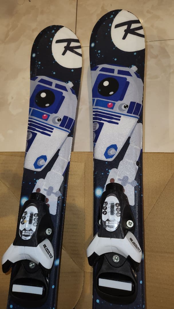 子供スキー　R2-D2 スターウォーズ 92cm ブーツ18cm