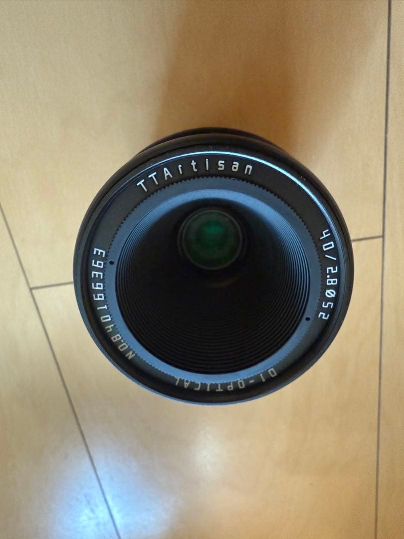 TTArtisan 40mm f/2.8 マクロレンズ
