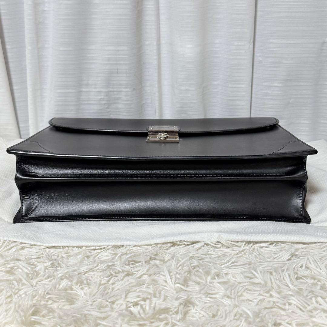 ⭐️新品未使用⭐️ 銀座タニザワ　ブリーフケース　皇室御用達　ビジネスバッグ　黒