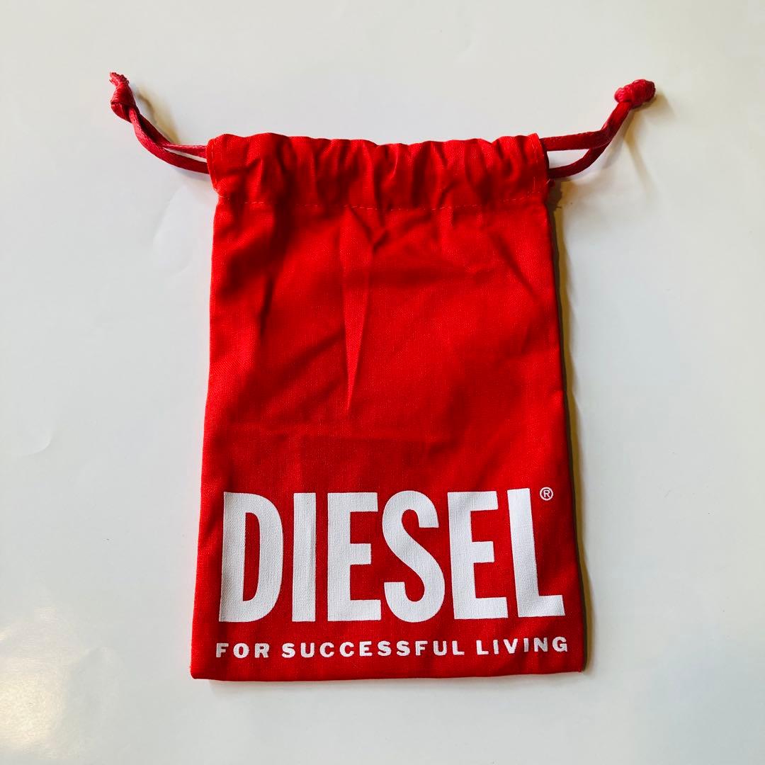 値下げ◆新品【DIESEL/ディーゼル/ロゴ・キーリング/キーホルダー】シルバー