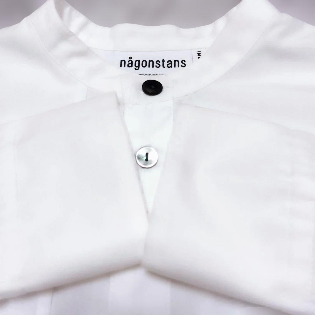 美品 nagonstans 23SS T/Cブロード All-round シャツ