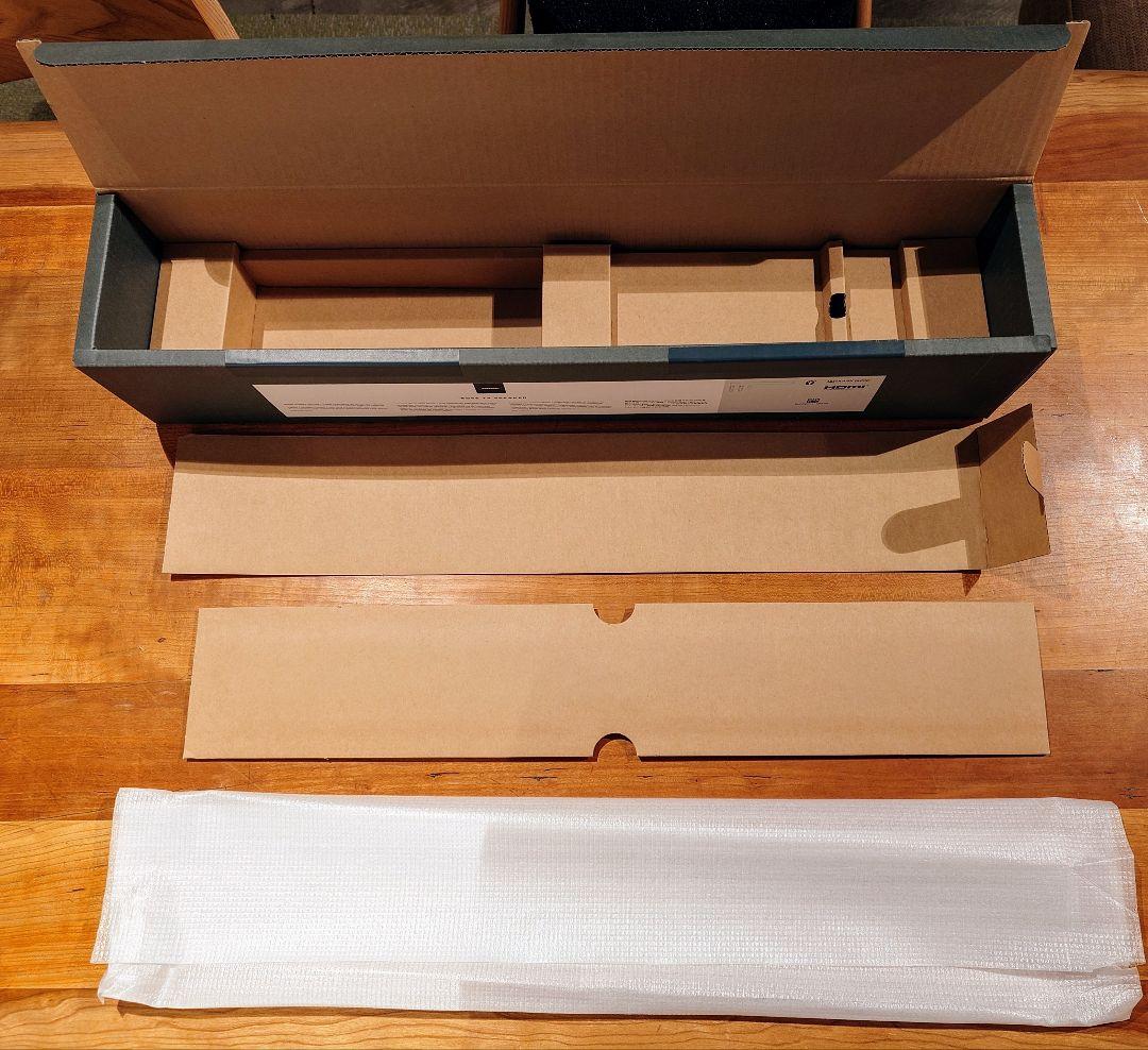 HDMIケーブル付　BOSETVSpeaker SINGLE BLK100VJP