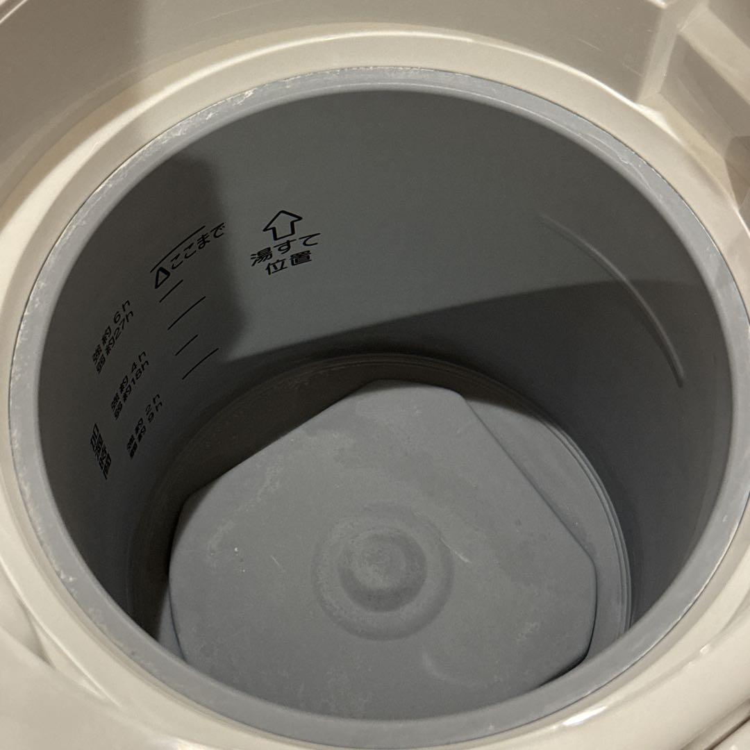 お手入れ簡単　象印 スチーム式加湿器 EE-RQ35-WA ホワイト