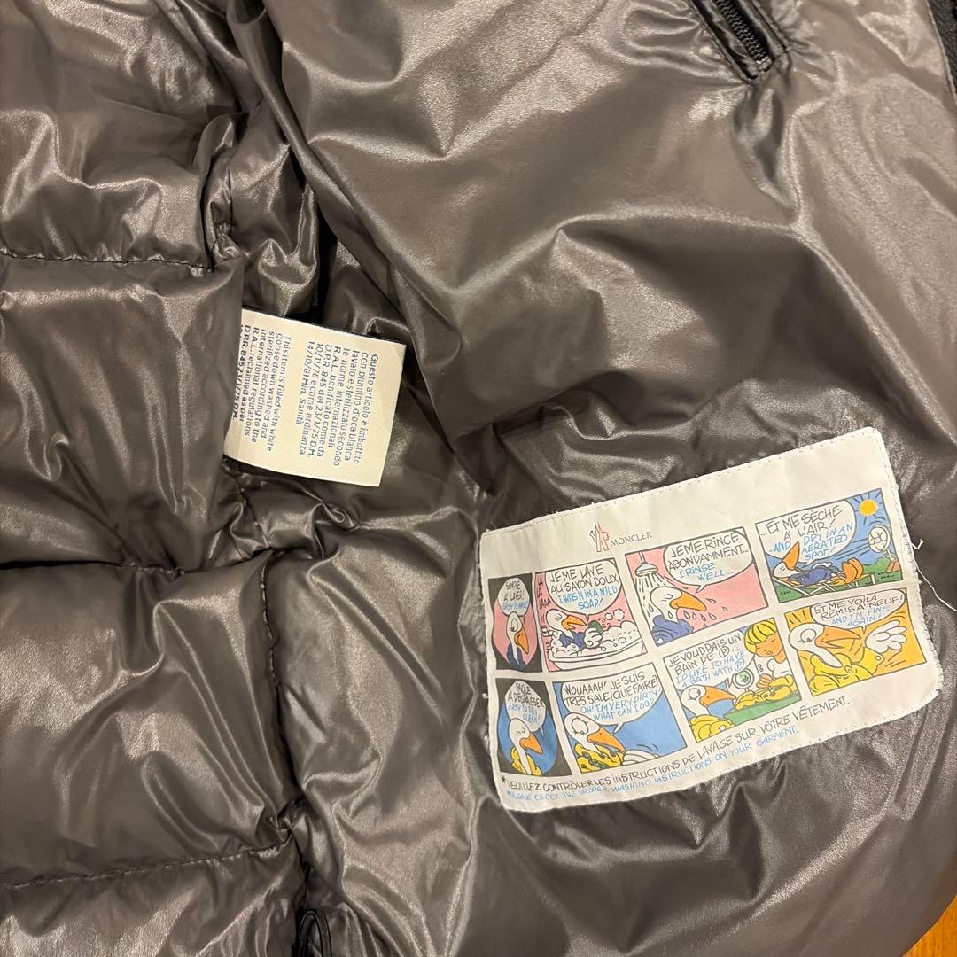 MONCLER マヤ　ブラック ダウンジャケット フード付き　サイズ3