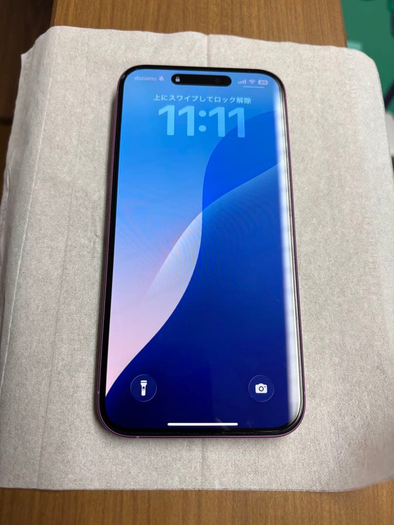 iPhone 16Plus バッテリー100%正規品