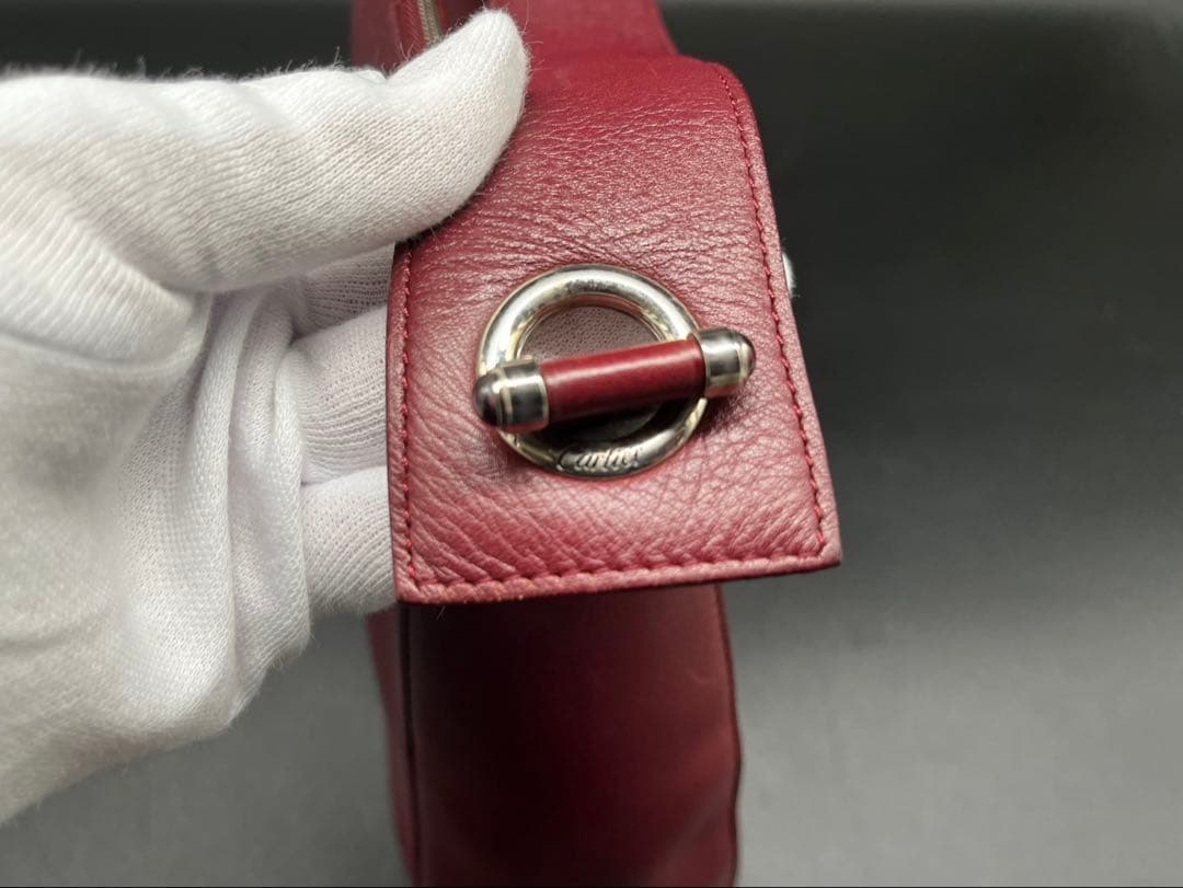 ◇Cartier カルティエ ワンショルダー ハンドバッグ
