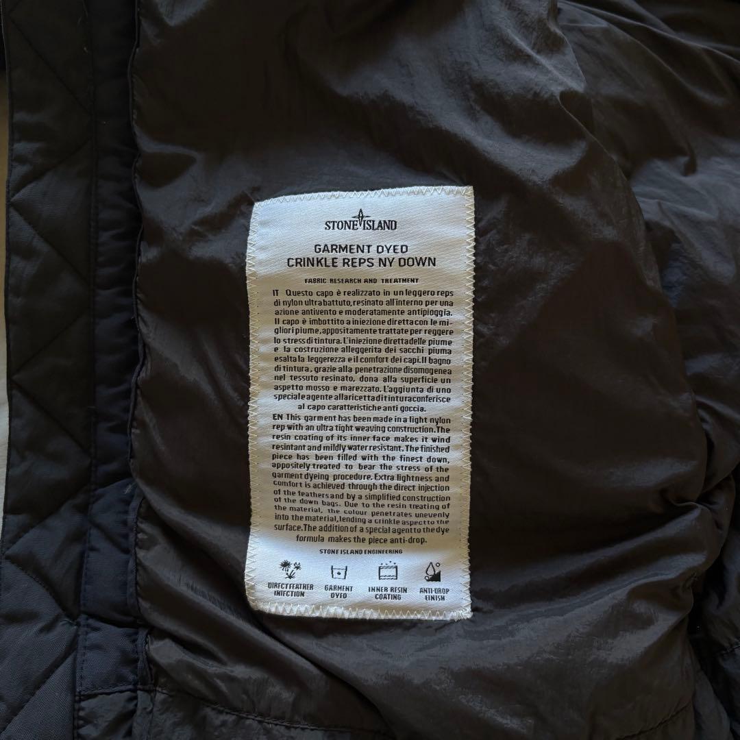 Stone  GARMENT DYED ダウンジャケット Mサイズ