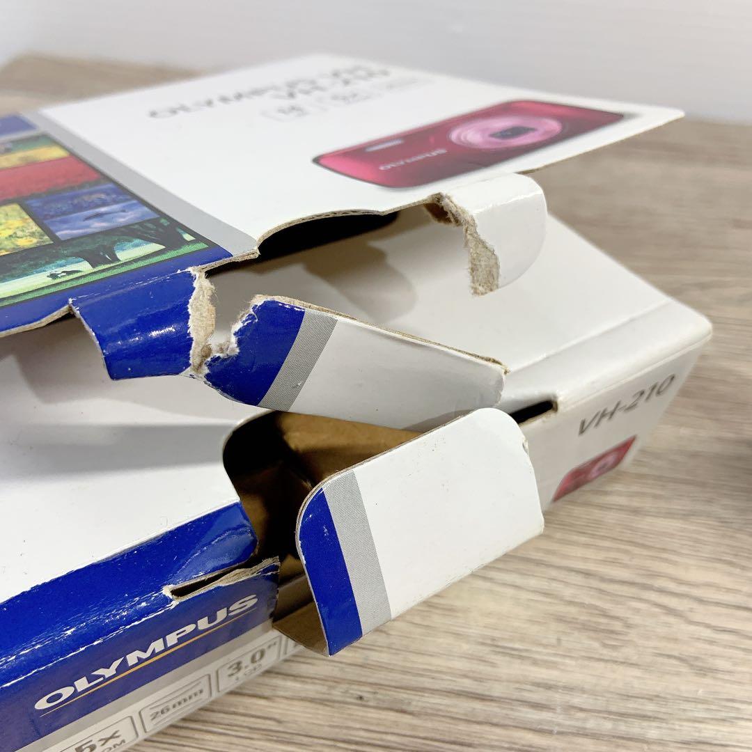 OLYMPUS VH-210 パープル 14MP 5倍ズーム　デジカメ