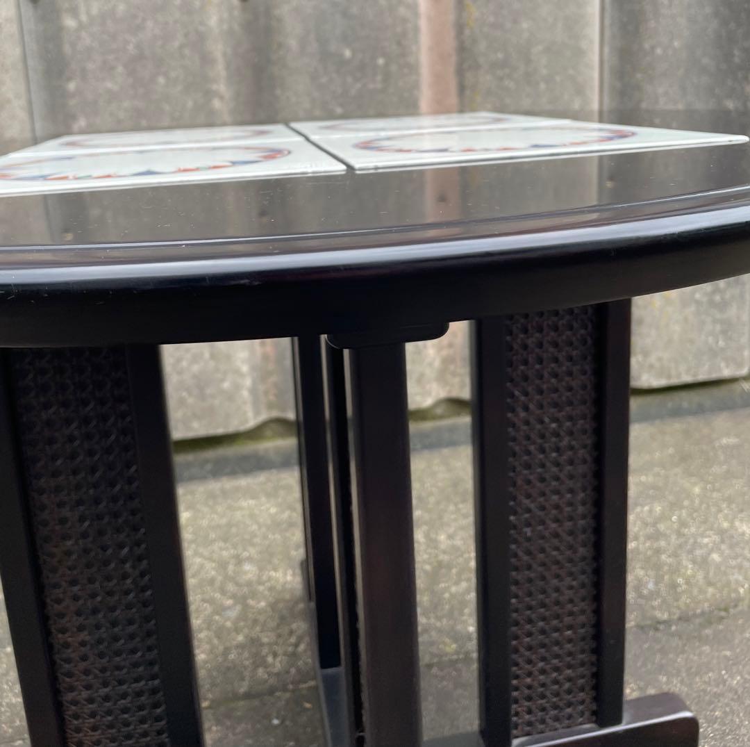 モリシゲ家具/MORISHIGE/高級家具/メヌエット/ラウンドテーブル/タイル