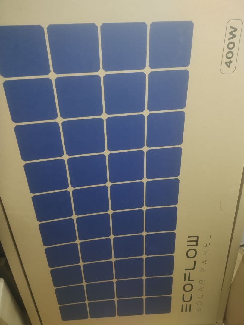 【送料込み】EcoFlow 400W ソーラーパネル 防水防塵