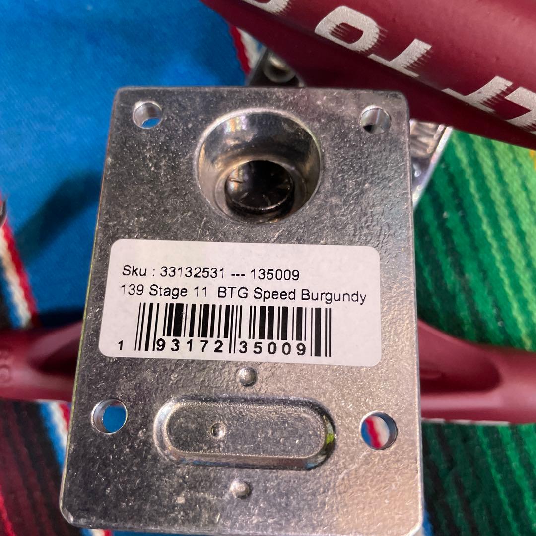 139 Stage 11 BTG Speed Burgundy トラック