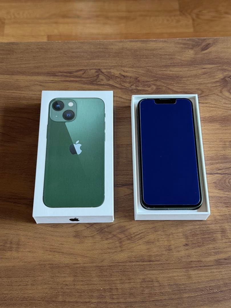 【極美品】iPhone 13 mini グリーン 128GB SIMフリー