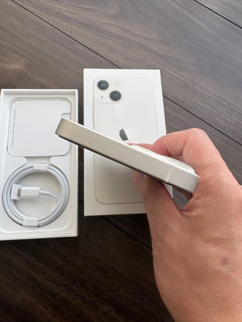 iPhone 13mini 256gb スターライト　ホワイト