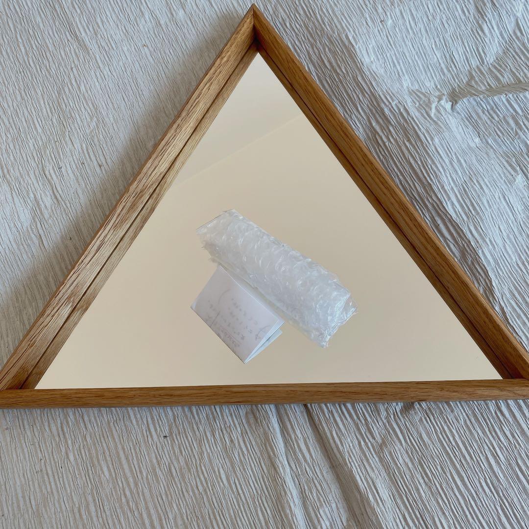 うだまさし サンカクミラーL 壁掛けサンカク