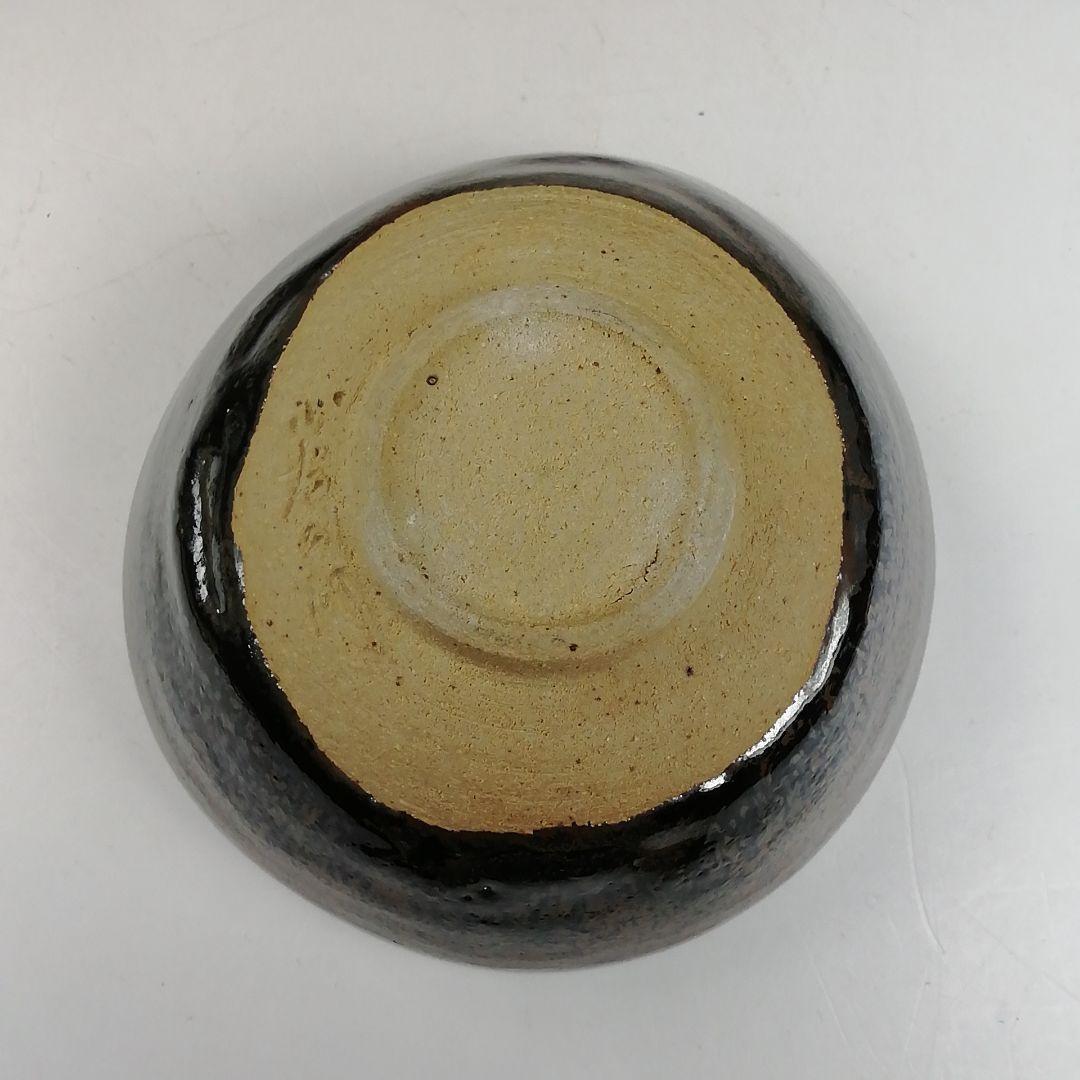 Ｗ２２３　茶碗　『古瀬戸焼』『十三代　山口小左エ門 作』　共箱　抹茶碗　茶道具