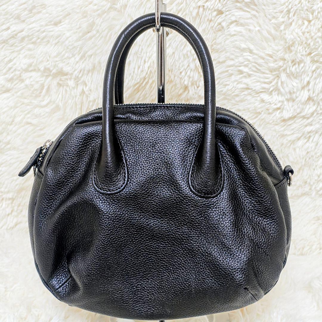 未使用級✨BEARDSLEY ビアズリー ラウンドミニボストンバッグ 2way