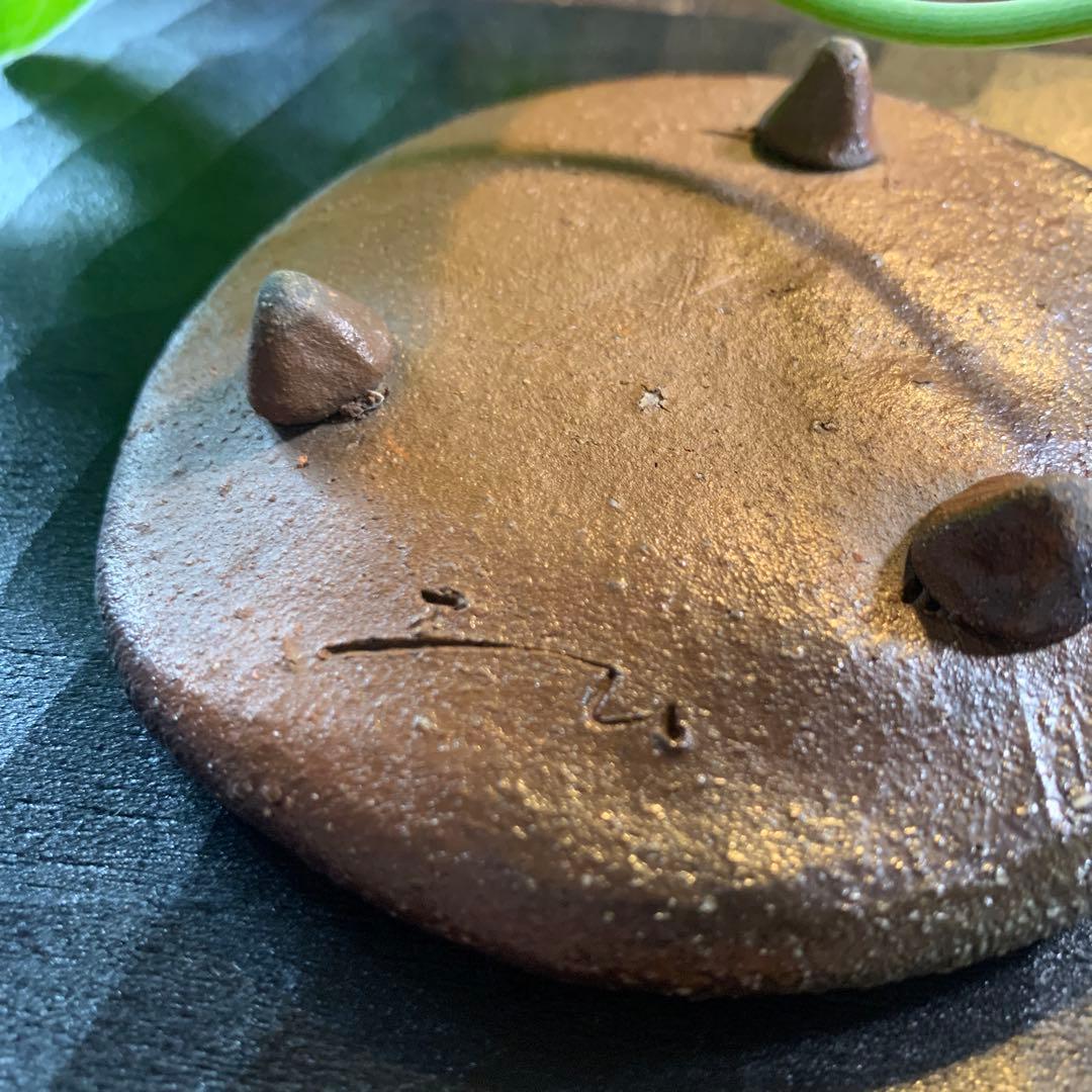 小野哲平　焼き締め　初期作品　希少　侘び寂び　美品　円錐足　手捻り　禅