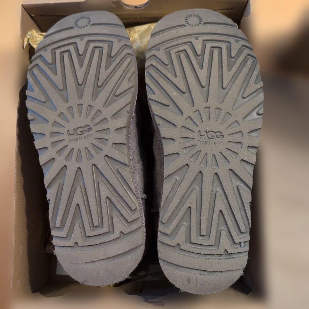 UGG アグ スワロフスキー グレー 星座　ムートンブーツ 24cm　 US7