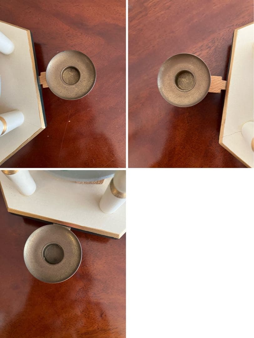 クリスマス　キャンドルピラミッド　ドイツ製　木製置物　1990年前後購入