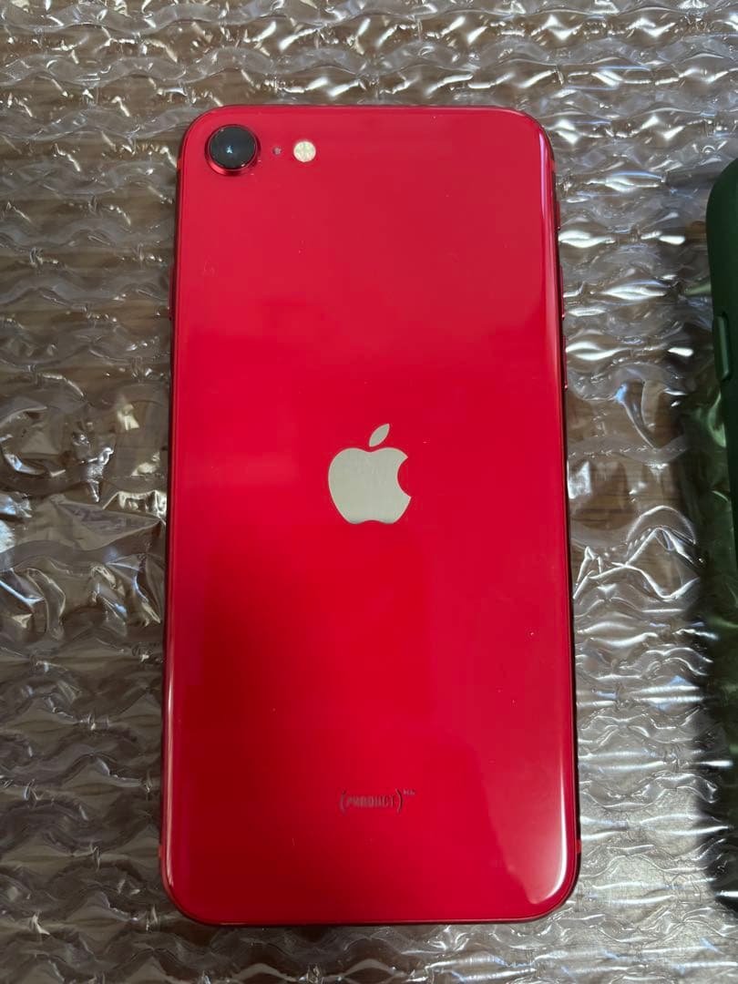 美品　訳ありiPhone SE (第2世代) 64GB RED SIMフリー