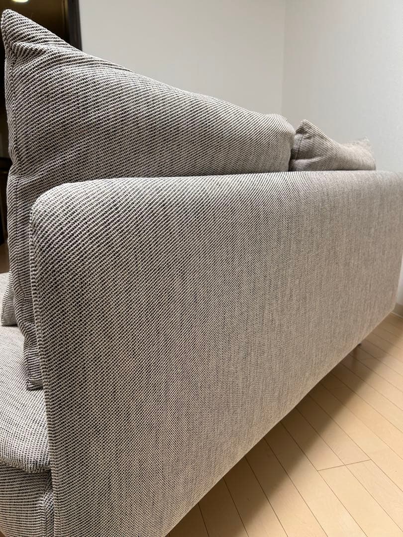 SÖDERHAMN ソーデルハムン 3人掛けコンパクトソファセクション グレー