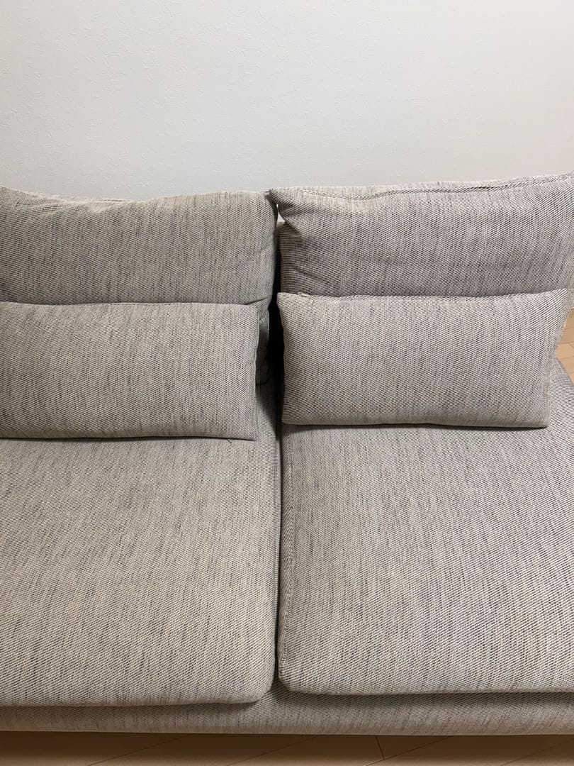 SÖDERHAMN ソーデルハムン 3人掛けコンパクトソファセクション グレー