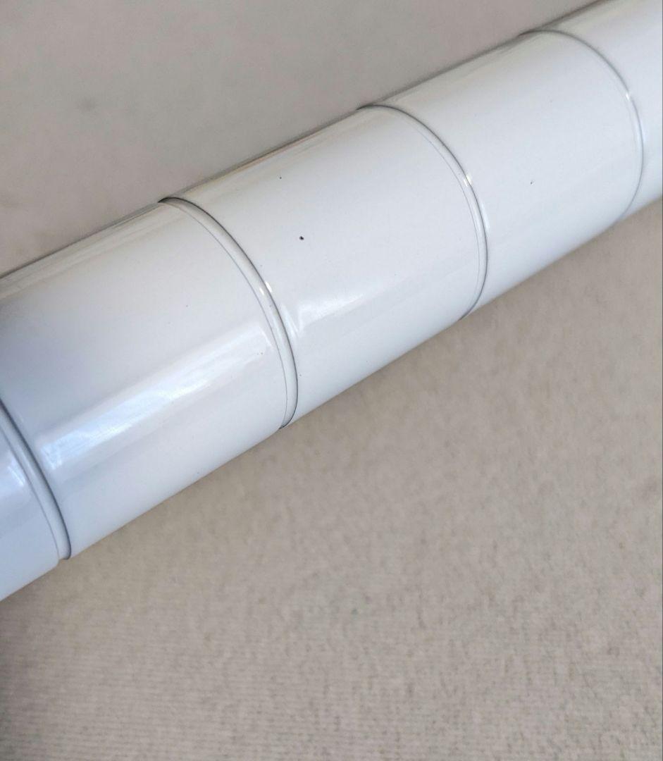 ☆セット購入②☆エレクターポール4本☆廃盤の白☆1900×900×600☆