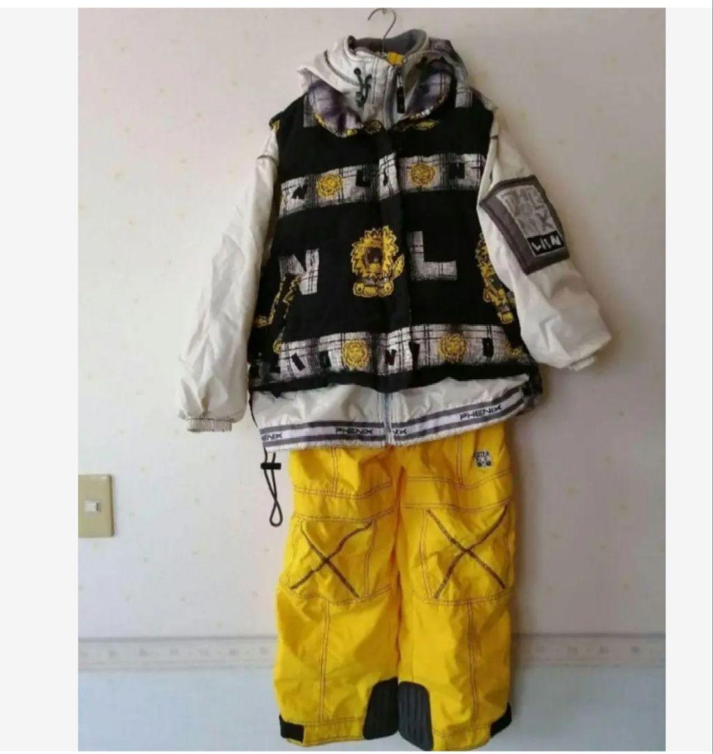 最終ヴィンテージ❋PhenixフェニックススキーウェアダウンベストセットY2K