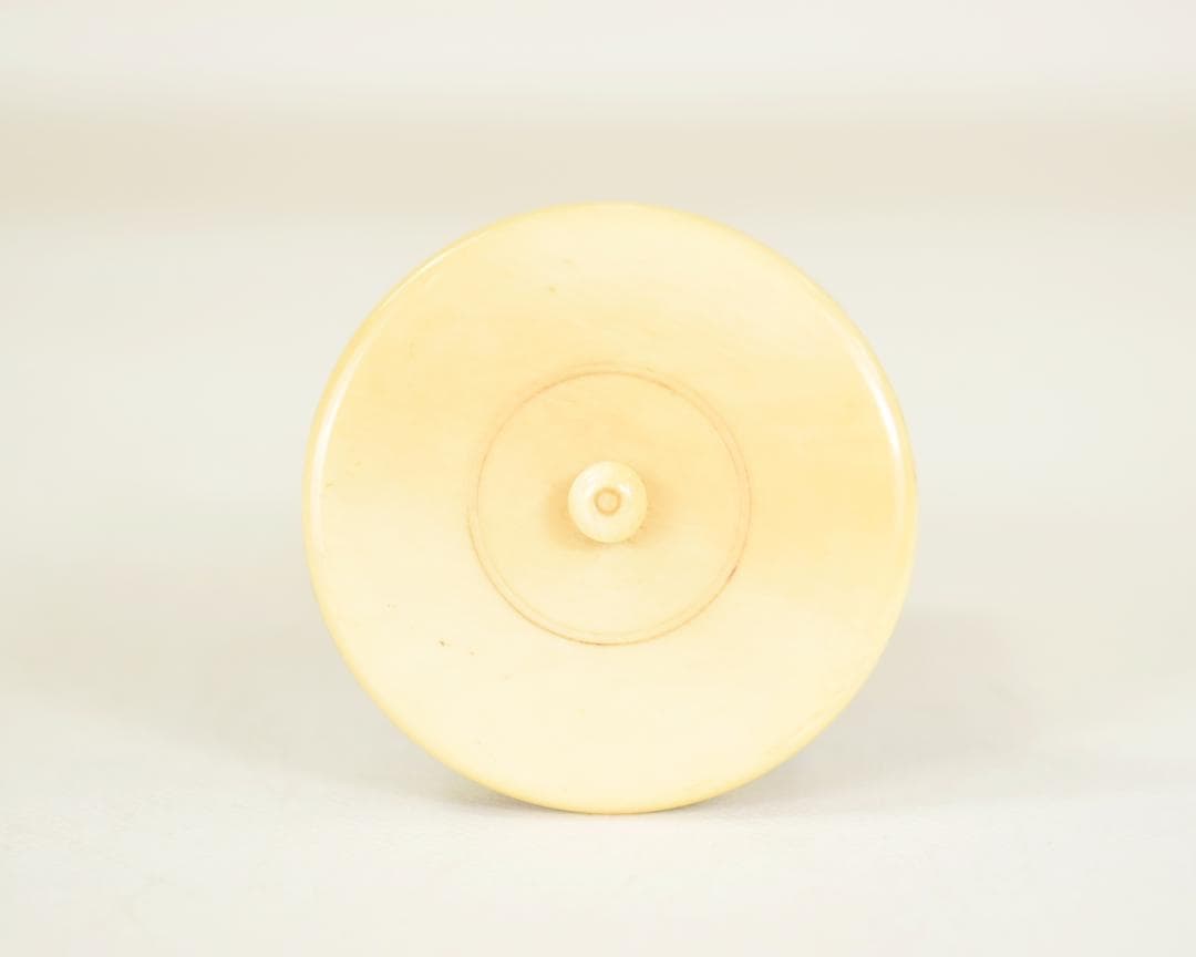 初出 玄々斎 瀬戸 蓋付茶入 茶道具 仕覆付 三重共箱入