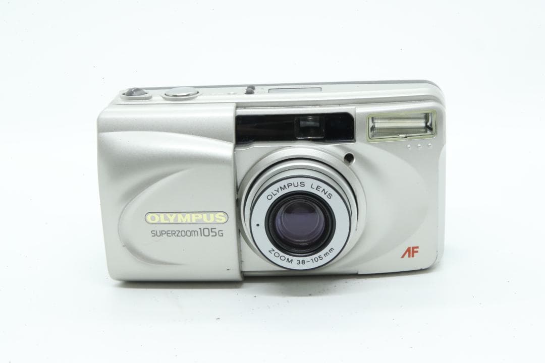 【N2262】 OLYMPUS SUPERZOOM 105G シルバー
