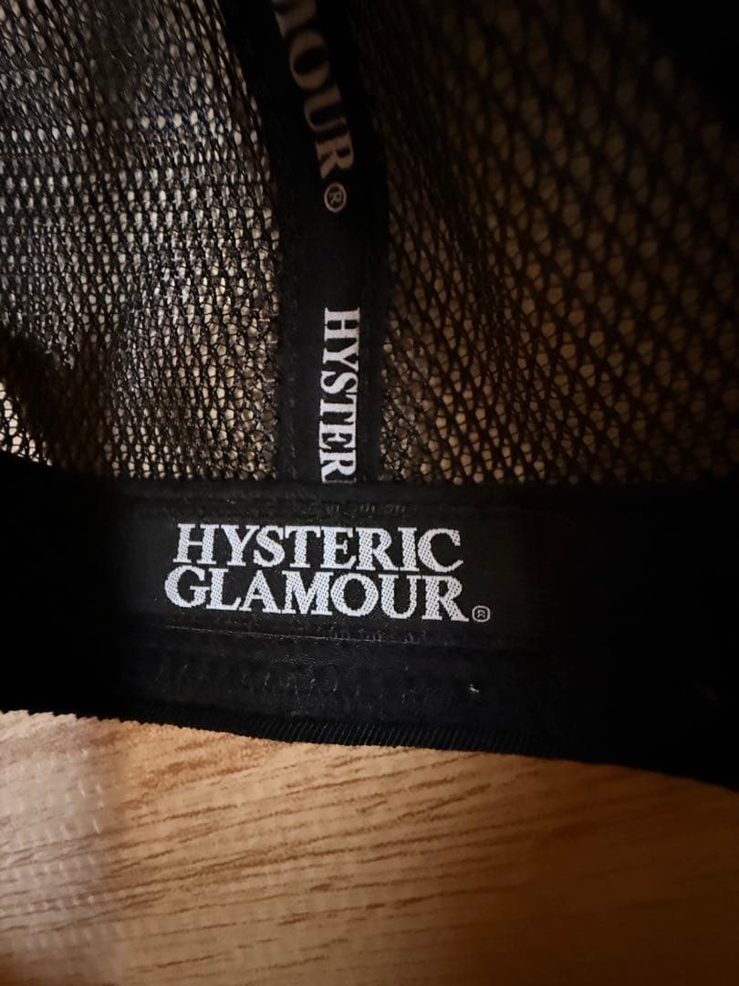 HYSTERIC GLAMOUR ロゴスタッズキャップ　みるみるみ