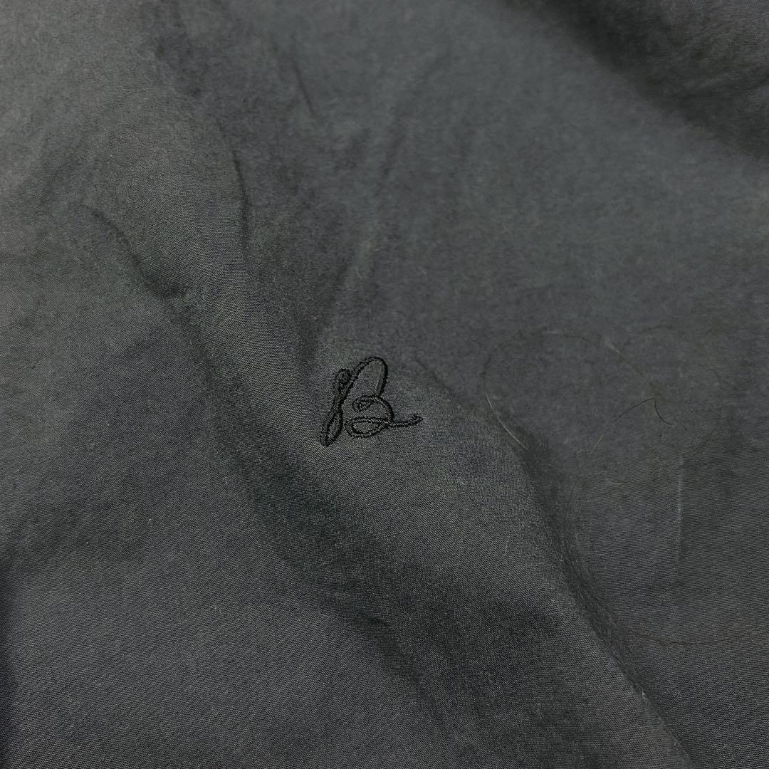 マディソンブルー　コットン　ハンプトンシャツ ロゴ刺繍　サイズ02 ネイビー