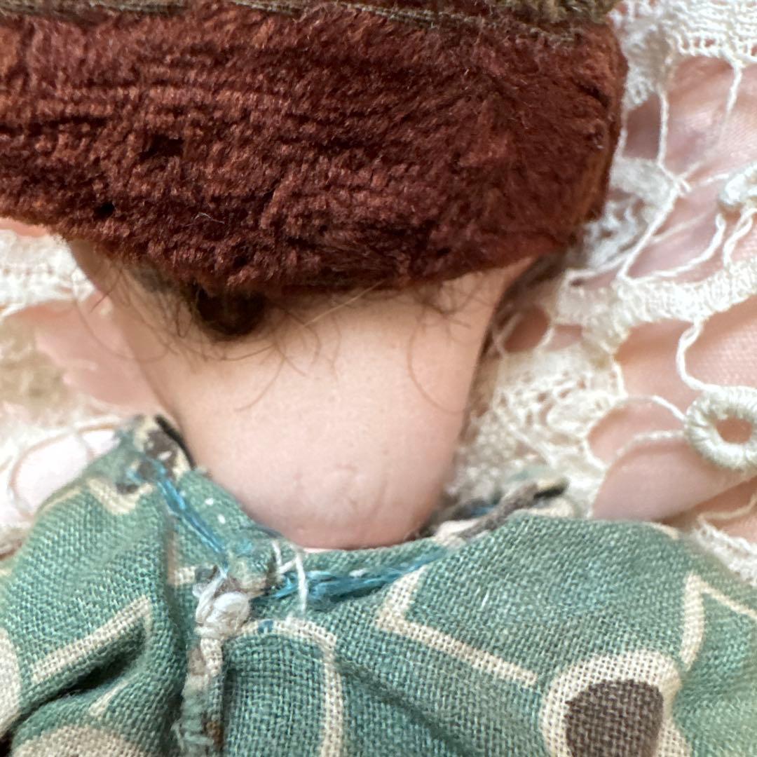 フランスアンティークドール　ビスクヘッドドール　ミニョネット　フレンチドール