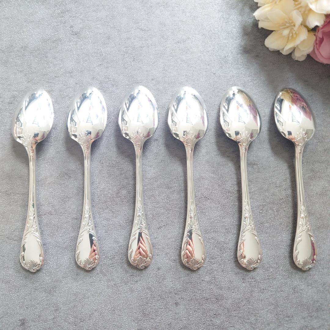 美品 クリストフル マルリー デミタススプーン 6点