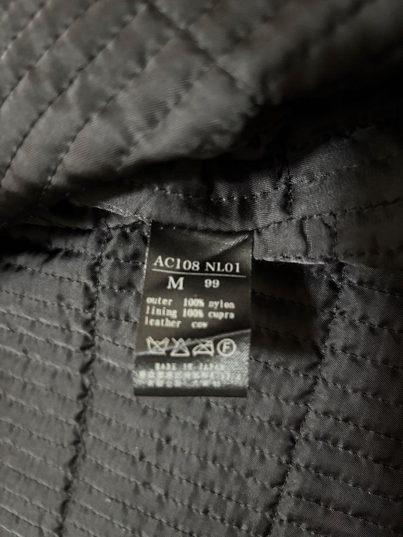 【定価10万円】【貴重タグ付】【状態良好】AKM フードジャケット ブラック