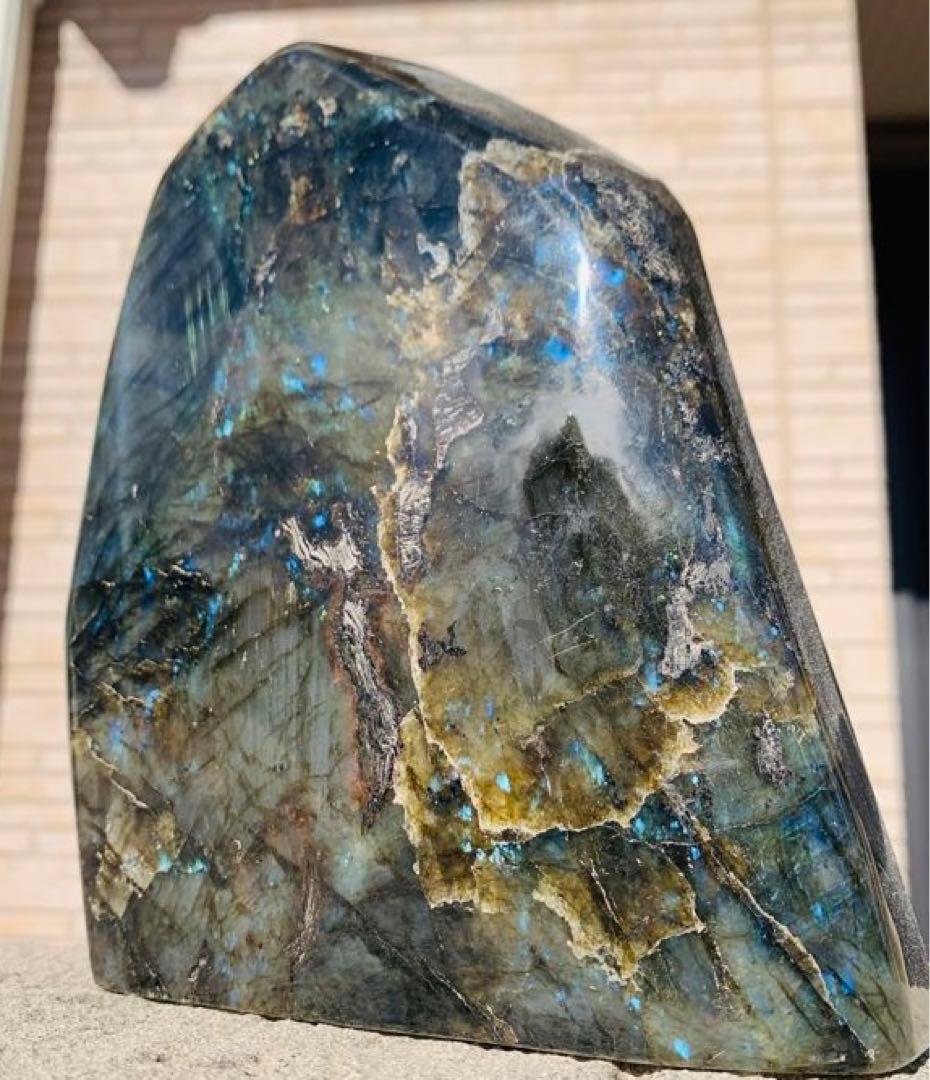 【✨神秘的✨】虹色 マダガスカル産 ラブラドライト 天然石