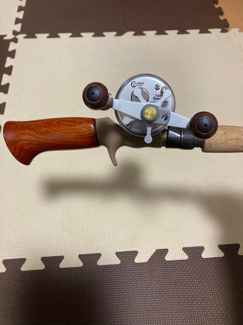 アブ　アンバサダー　SM1600C ウッドパーミングカップ仕様　ウッドノブ　希少