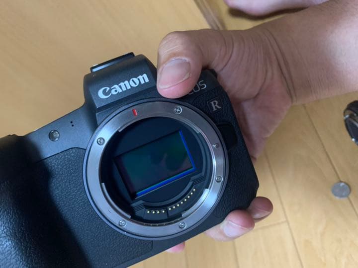 EOS R （バッテリーグリップ付）